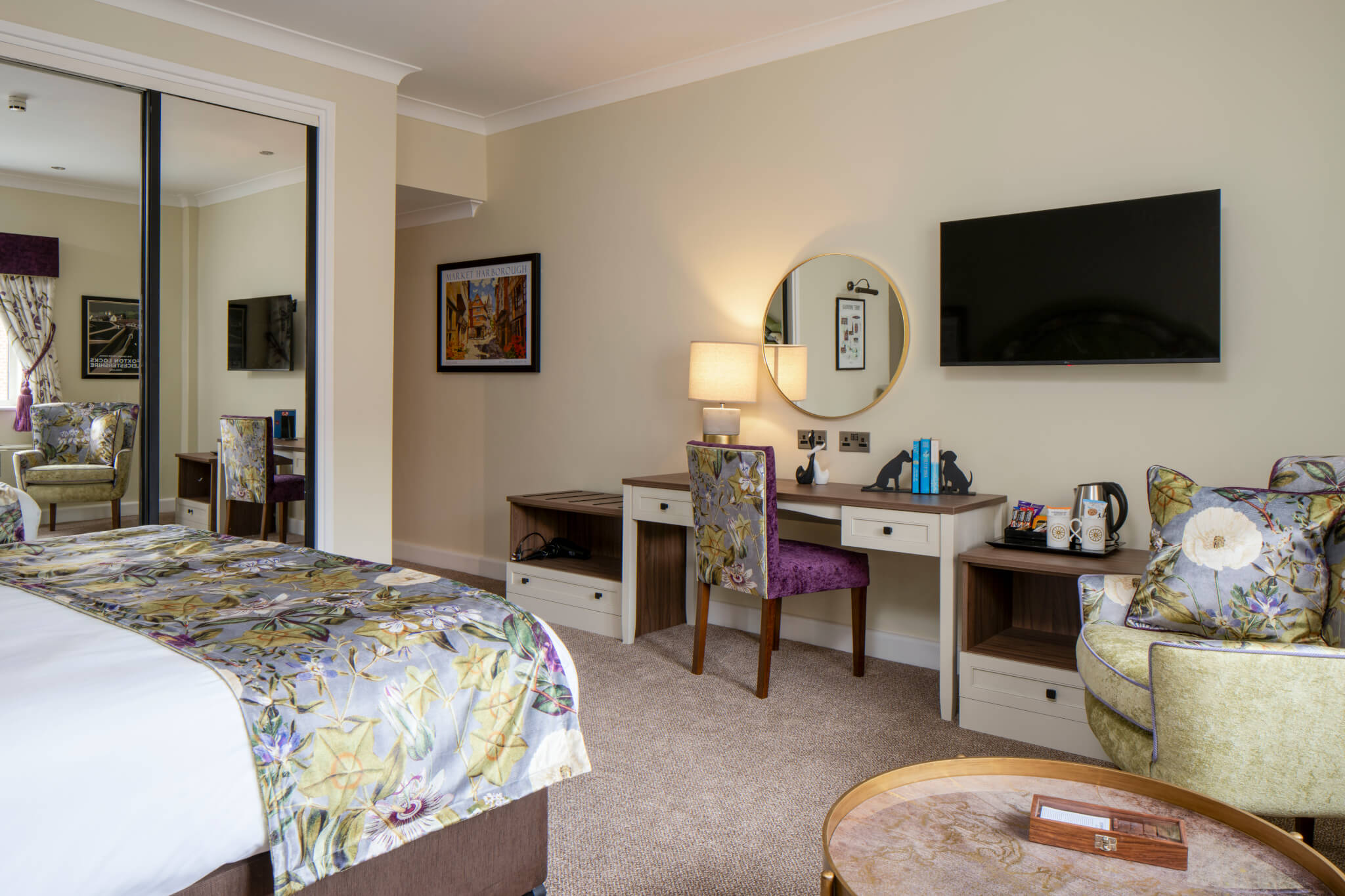 Superior Double Room Three Swans Hotel Market Harborough Room Space