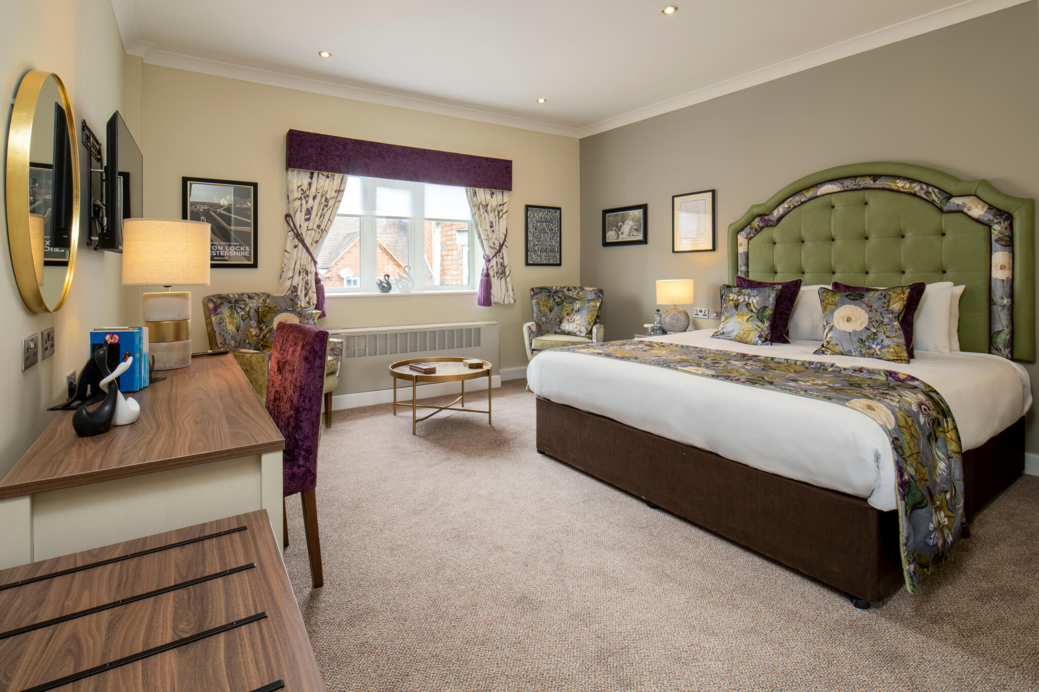 Superior Double Room Three Swans Hotel Market Harborough Space